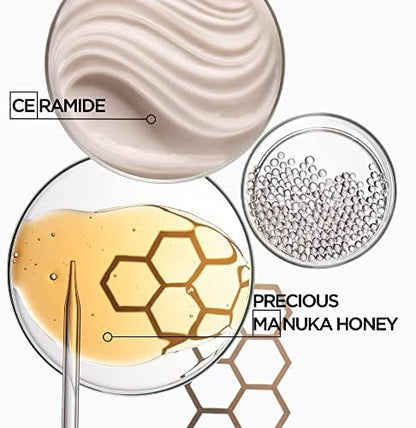 Kérastase Curl Manifesto, Extra-Rich Conditioning and Nourishing Mask, For Curly to Very Curly and Coily Hair, With Manuka Honey and Ceramide, Masque Beurre Haute Nutrition, 200 ml