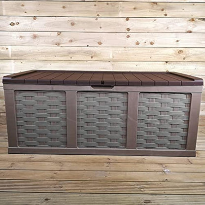 Starplast Rattan Style Garden Storage Box 634L