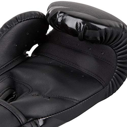 Venum, Challenger 3.0 Boxing Gloves, Unisex Adult, 10 Oz, Black/Black