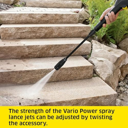 Kärcher K 3 Classic pressure washer, pressure: max. 120 bar, flow rate: 380 l/h, area coverage: 25 m²/h, water filter, weight: 4.2 kg, high-pressure hose and gun, dirt blaster, spray lance