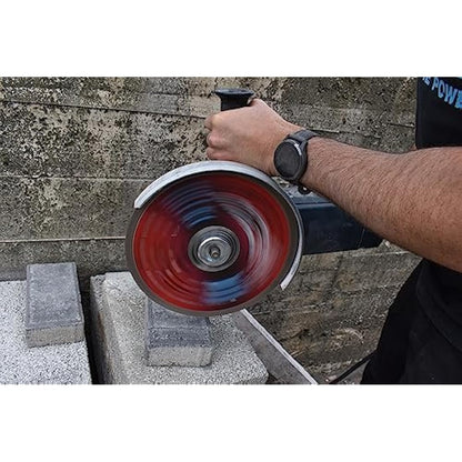 OX Tools TX10R-180/22 OX-TX10R Spectrum Superior Turbo Diamond Blade, 180/22.23mm, Red