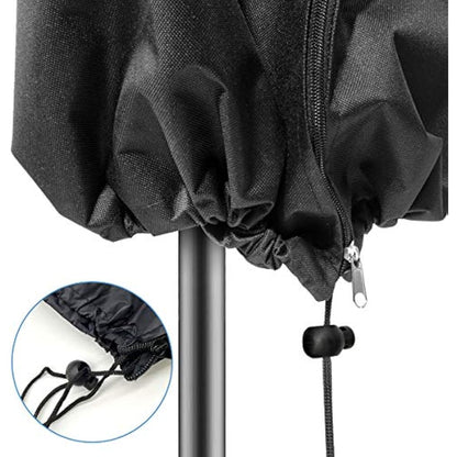 Kunmuzi Parasol Cover Waterproof with Rod, Cantilever Parasol Covers Heavy Duty 3m Large Garden Umbrella Cover for Cantilever Parasol (265cm)