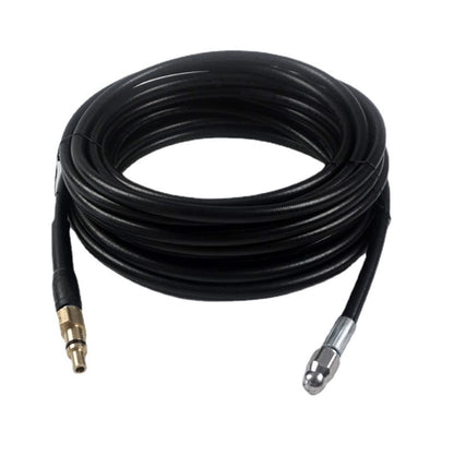YUET 20M High Pressure Washer Drain Pipe Cleaning Hose Cleaner Kit Wth Adapter,Flexible Tube Unblocker Sewer Jetter, Jet Nozzle Rotating for Karcher