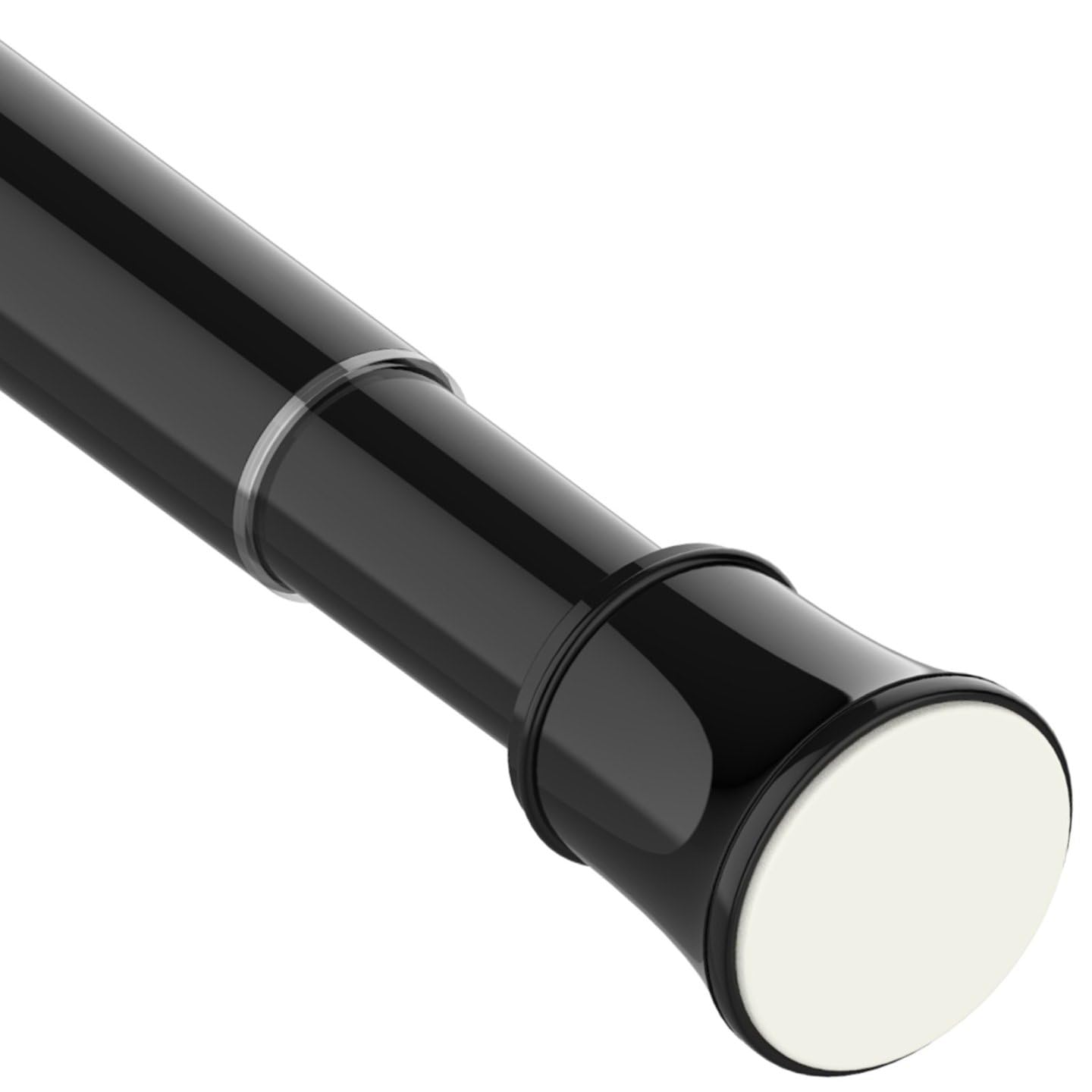 Shower Curtain Poles Extendable Curtain Rail Adjustable Shower Curtain Rod Telescopic Curtain Rod Stainless Steel Room Divider Spring Rod for