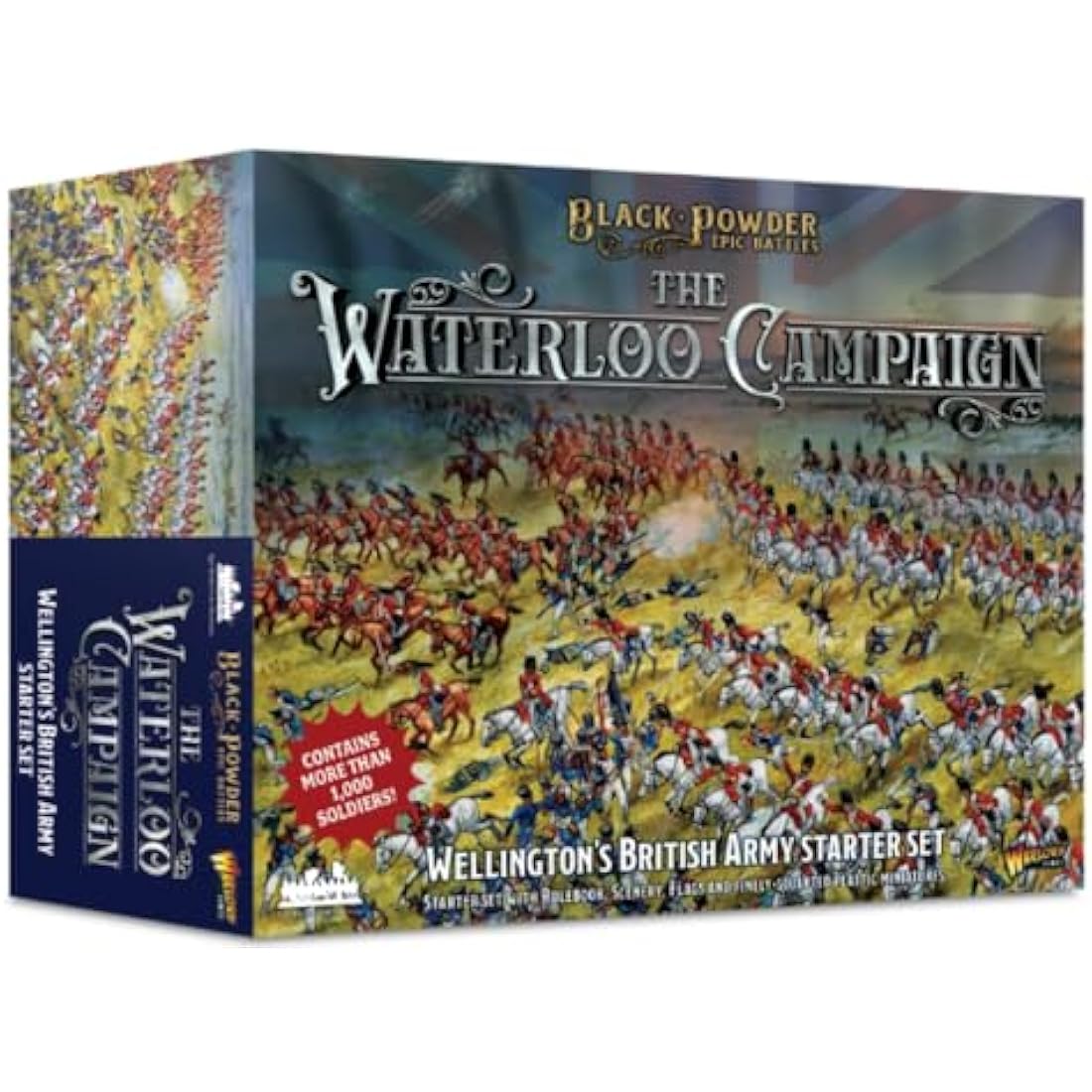 Napoleonic British Starter Set - Epic Scale Plastic Miniatures for Black Powder Highly Detailed Napoleonic Era Miniatures for Table-top Wargaming