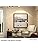 YOKER Traditional Decorative Brass Finish E14 LED Compatible Picture Wall Lamp Display Light with Rocker Switch 355mm
