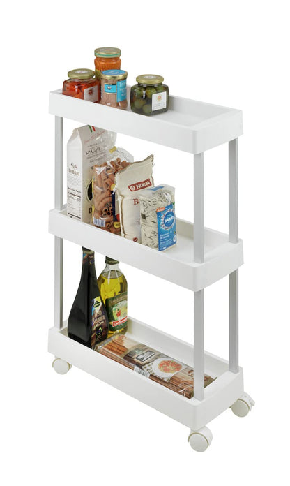 WENKO Mino Household and Bathroom Trolley