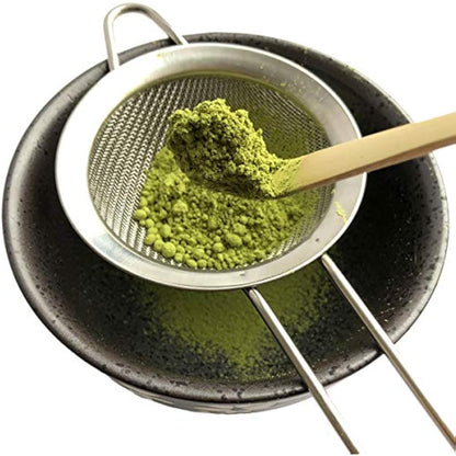 Artcome Japanese Matcha Tea Set, Matcha Whisk, Traditional Scoop, Matcha Bowl, Ceramic Whisk Holder, Matcha Caddy, Handmade Matcha Ceremony Kit for Traditional Japanese Tea Ceremony (9Pcs)