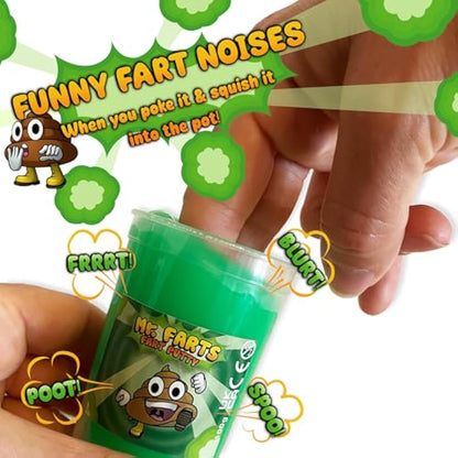 Mr. Farts – Funny Fart Putty for Kids – Party Bag Fillers & Slime Noise Maker – Prank Toy – Great for Birthdays, Stocking Fillers & Gag Gifts