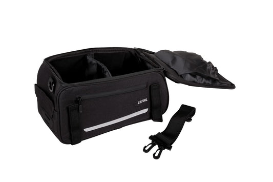 Zefal Unisex's Z Traveller Pannier Rack Bag, Black