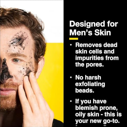 Lumin - Boss Trio - Daily Face Moisturiser, Charcoal Scrub Deep Detox & Dark Circle Defense Balm, Men's Skin Care Kit, Banish Dark Circles, Puffiness, Clogged Pores, Suitable for all skin types