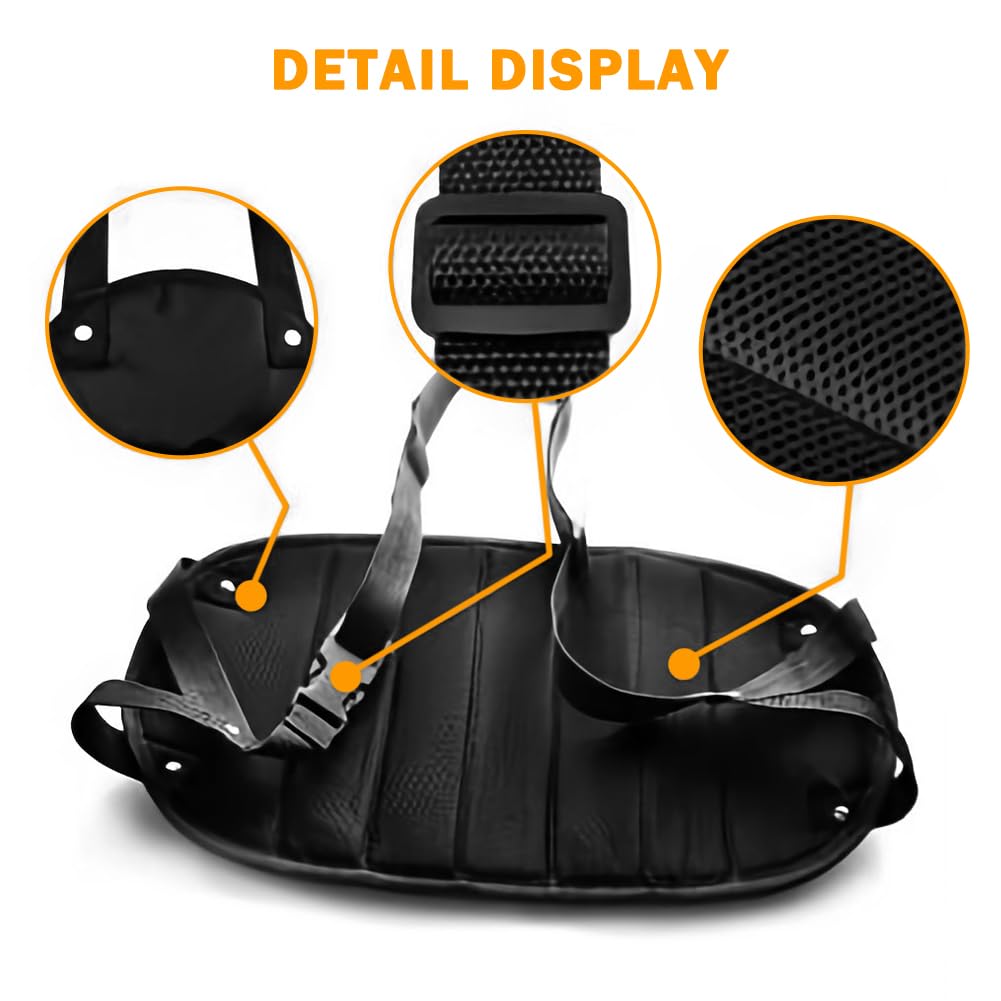 Adjustable Airplane Foot Hammock, Lightweight Washable Oxford Cloth Foot Rest with Waterproof Storage Bag