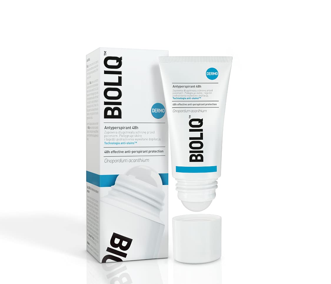 BIOLIQ - ANTYPERSPIRANT 48 H - 50 ml - PROVIDES EFFECTIVE SWEAT PROTECTION. CREATES A PROTECTIVE BARRIER AGAINST UNPLEASANT BODY ODOR.