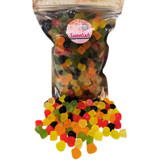 Midget Gems 1kg in Resealble Pouch Perfect For Parties & Sharing By Sweetish