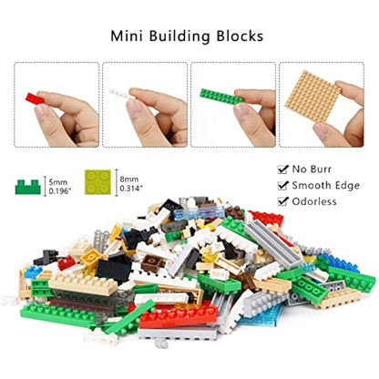 LULUFUN Smolny Cathedral Building Block Set, World Famous Architecture Model Toys, Micro Mini Blocks Kit for Hobbyists, Gift for Adults and Children 3737pcs