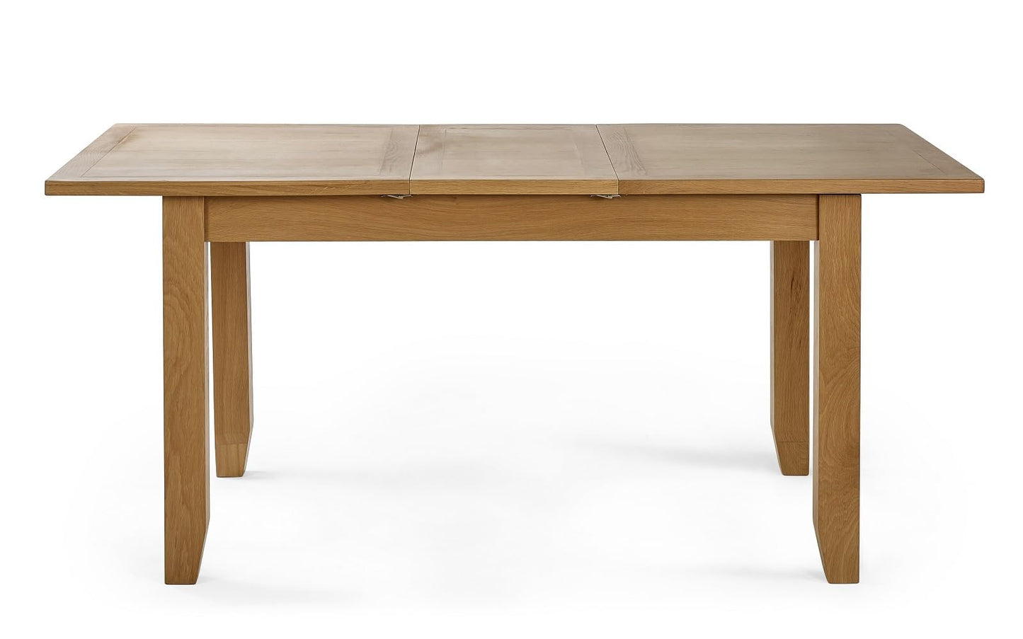 Julian Bowen Mallory Extending Dining Table for 6, Oak - H76 x W180 x D90cm