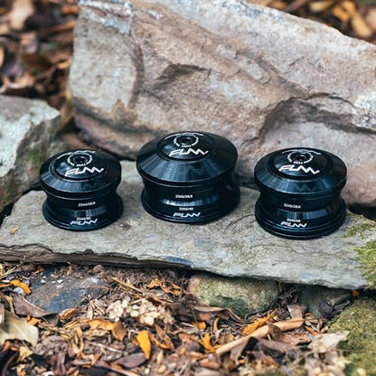 Funn Descend Lower Headset ZS66/46, Zero Stack Angular Contact Bearing Lower Headset, Durable and Lightweight Alloy Headset for Mountain Bike, BMX