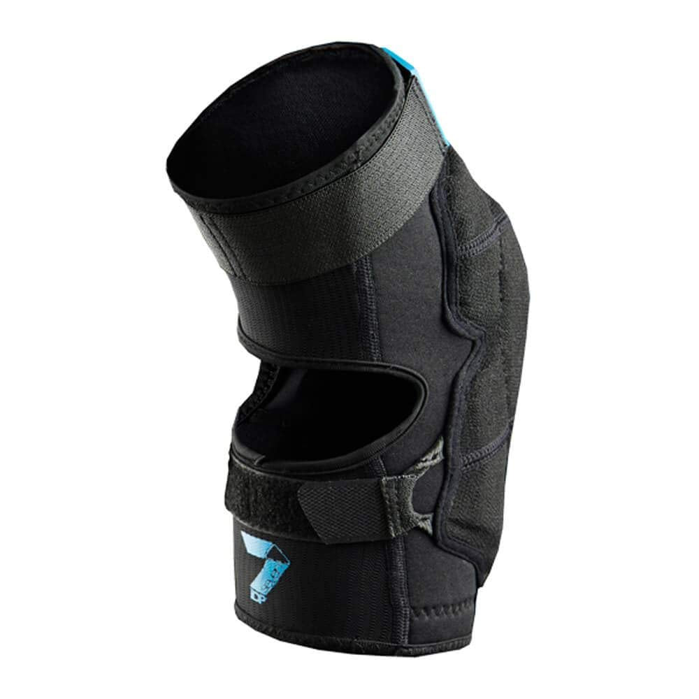 Seven iDP 7iDP Flex Knee MTB Enduro Mountainbike Knee Pads - Black (Medium)