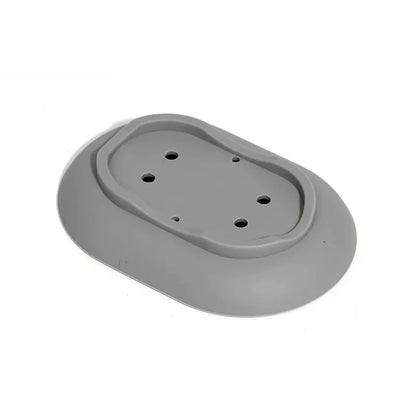Lansonee 2PCS Silicone Soap Dish, Anti-Slip & Self-Draining Soap Holder, Flexible & Portable Shower Box, Soft & Durable for Kitchen
