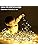 Gresonic 1000 LED 20m/65.6ft Christmas Tree Fairy Lights Warm White Indoor, 8 Modes Timer Green Cable Wire String Twinkle Light, Waterproof Plug in Mains Powered for Garden Fence Decorations