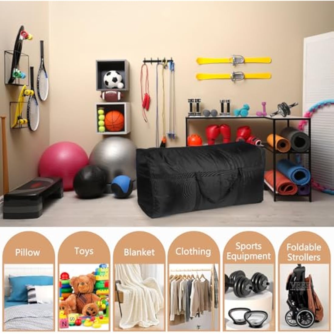 Large Storage Bags Clothes,House Moving Boxes Large,Strong Packing Bags for Moving