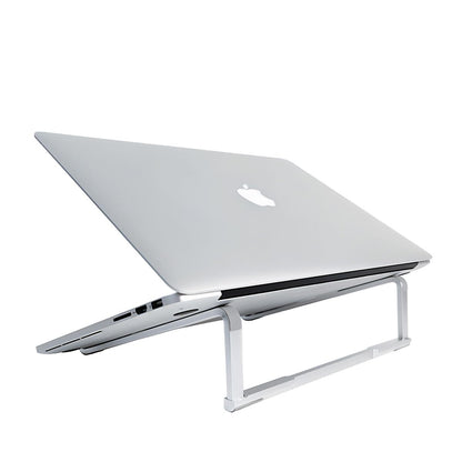 MMOBIEL Laptop Stand Foldable – Riser 10 to 18 inches - Ventilated Holder Universal - Laptop Stand for Desk Compatible with MacBook, Notebook, ASUS