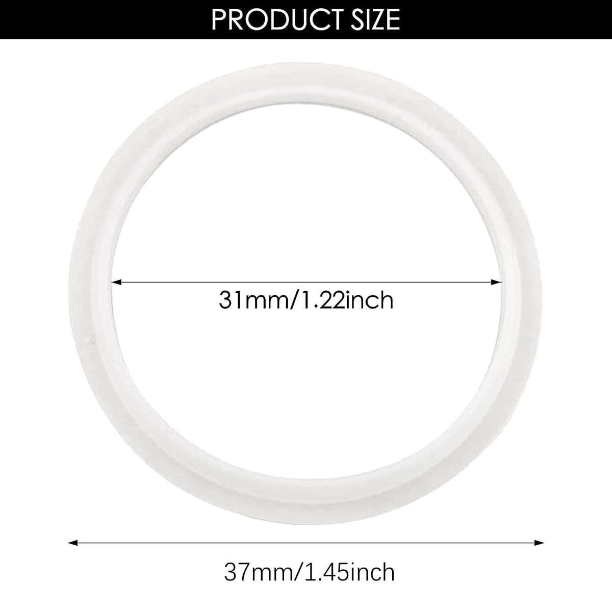 Sink Plug Rubber Seal,Bathroom Sink Drain Plug Stopper,2PCS,31/39mm