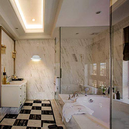 KAWELL Creative 12W Modern Wall Light LED Wall Lamp Waterproof IP65 Aluminum Wall Wash Lights Indoor Outdoor for Bedroom Bathroom Stairs Porch