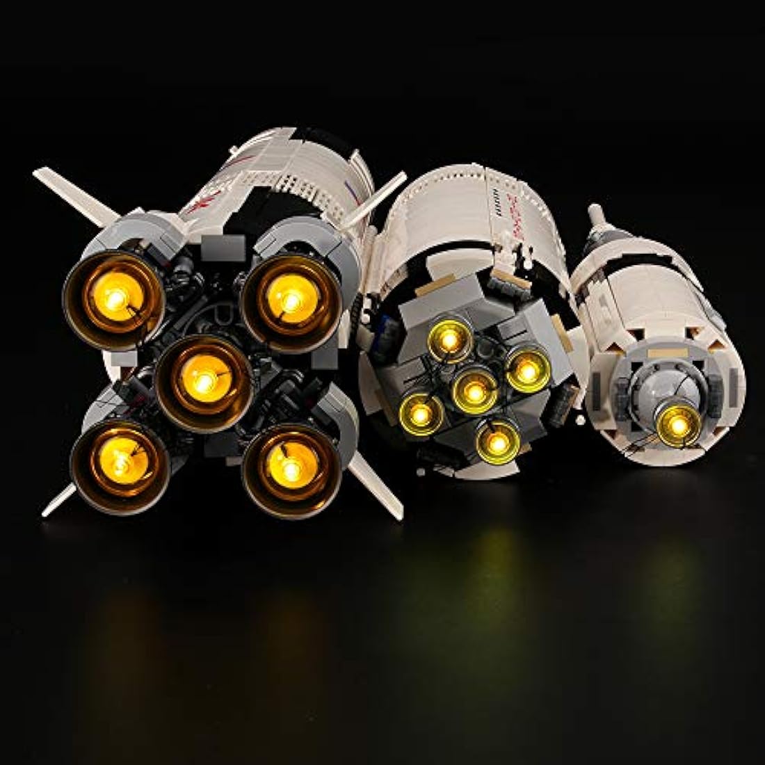 LIGHTAILING Light Set For (Ideas NASA Apollo Saturn V) Building Blocks Model - Led Light kit Compatible With Lego 21309(NOT Included The Model)