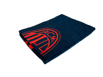 hermet A.C. Milan, Terry Pool Towel, 90x170, 100% Cotton, Official Product, Cimato