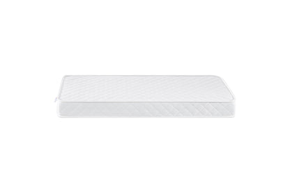 Kidsaw, Medium Firmness, Sprung Toddler Cotbed Mattress, White, 140 x 70