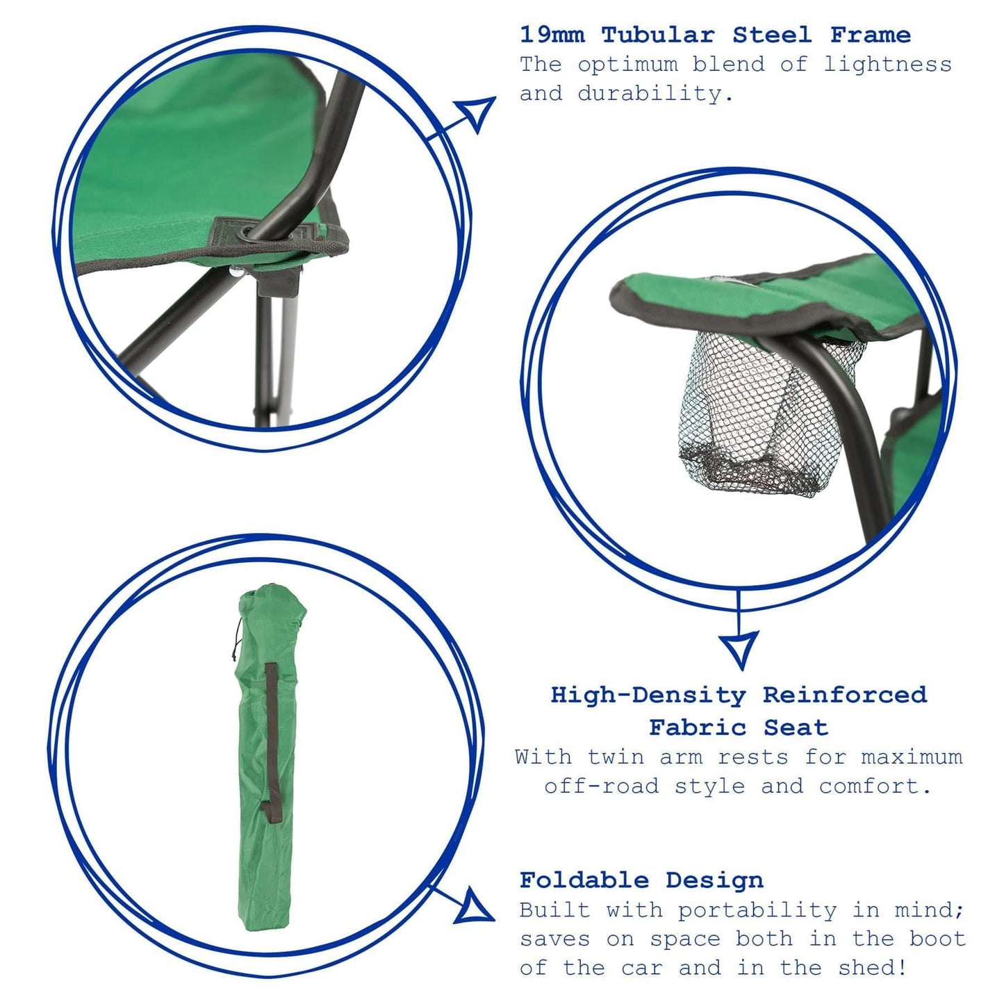 Folding Canvas Camping Chair