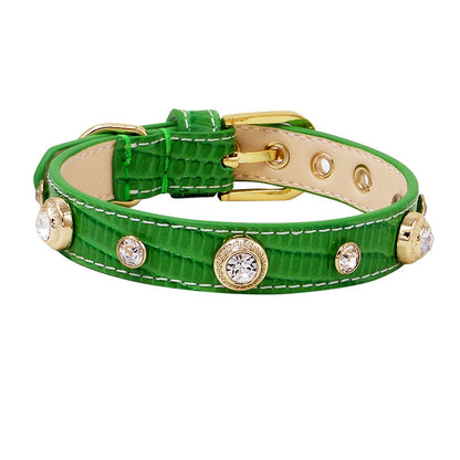New Hot Sell Leather Pet Collar Multicolor
