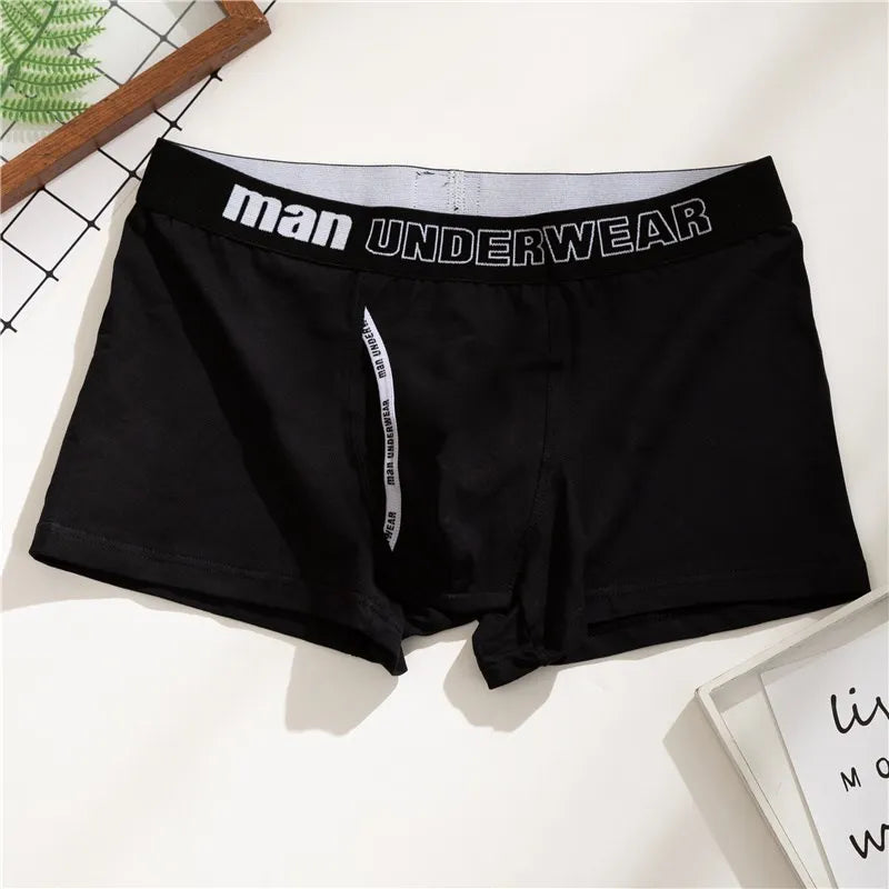 Mens Boxers 100% Cotton Underwear Sleep Underpants Men Panties Shorts Comfortable Plus Size Mens Underwear Boxer Hombre Men 4XL