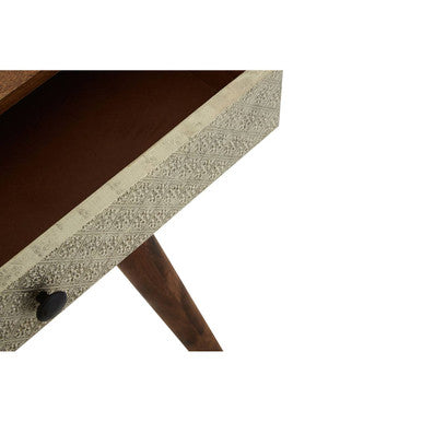 Boho 2 Drawer Acacia Wood Console Table