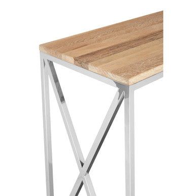 Chiswick Oak Wood Console Table