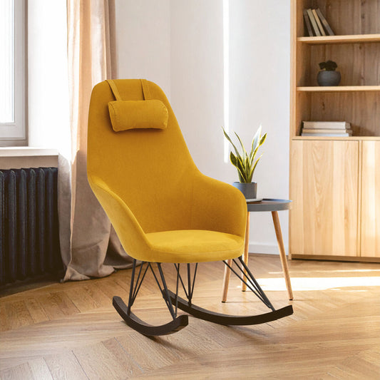 Yellow Rocking Chair | Kolding