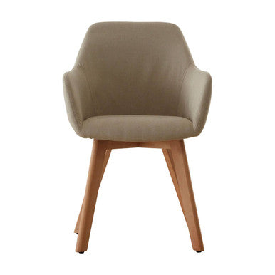 Stockholm Stone Fabric Dining Chair