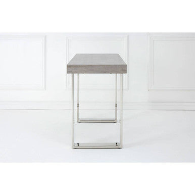 Ulmus Grey Elm Wood Console Table