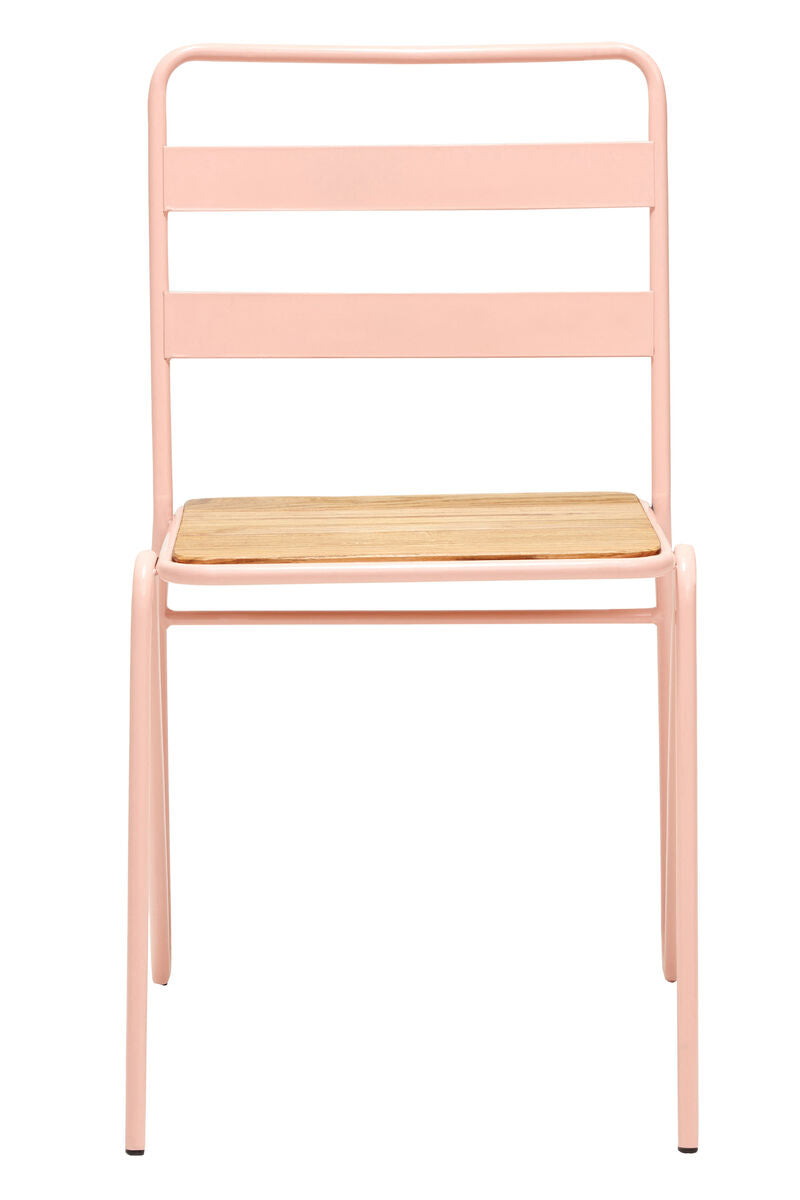 District Pink Metal Chair