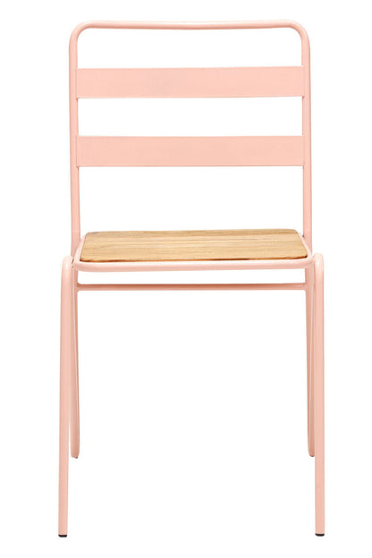 District Pink Metal Chair