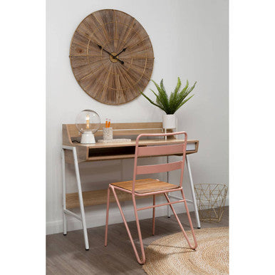 District Pink Metal Chair