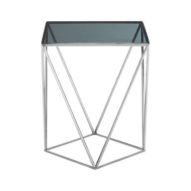 Shalimar Square Top and Quadrilateral Base Side Table
