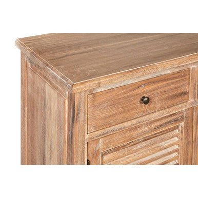 Lyon Oak Wood Sideboard with Whitewash Finish