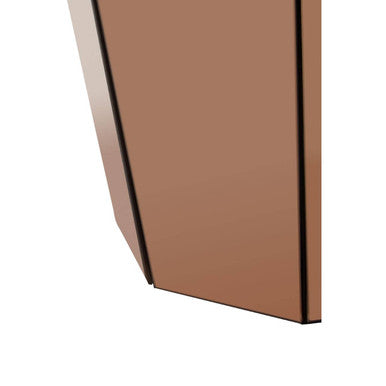 Kensington Townhouse Rose Gold Finish Side Table