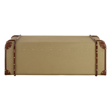 Columbus Canvas Trunk Design Coffee Table