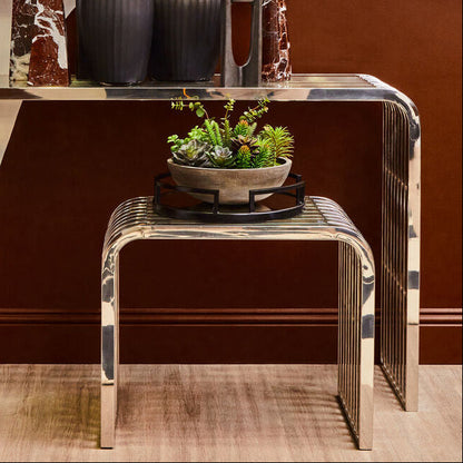 Vogue Slatted End Table