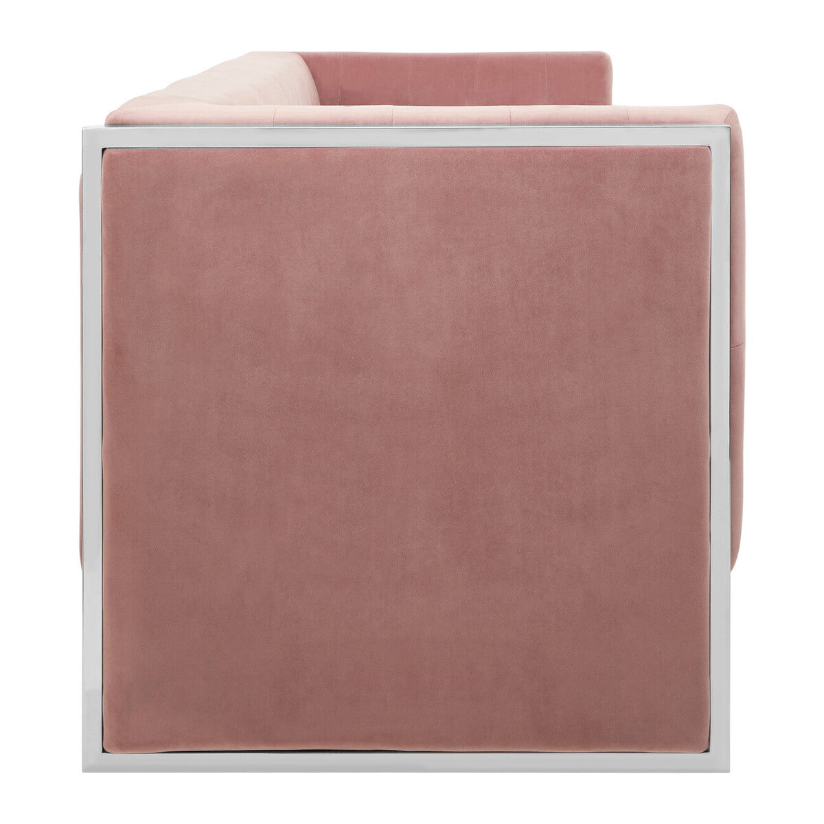 3 Seater Pink Velvet Sofa | Vogue