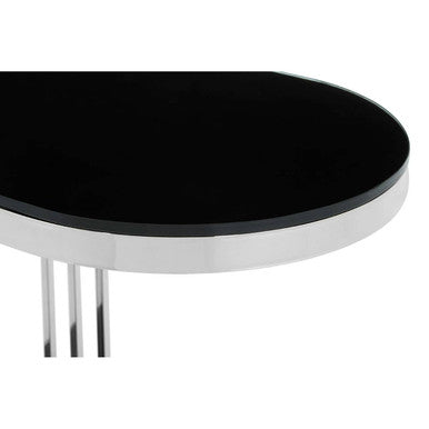 Novo Silver U Shaped Side Table