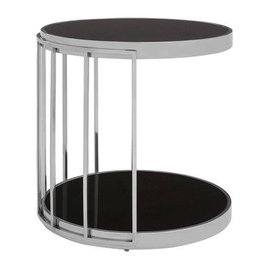 Novo Silver Cage Design Side Table
